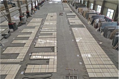 কাস্টম আরান হোয়াইট মার্বেল টাইলস কারখানা