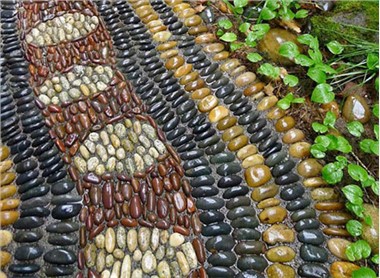 আলংকারিক বাগান পাথর নুড়ি